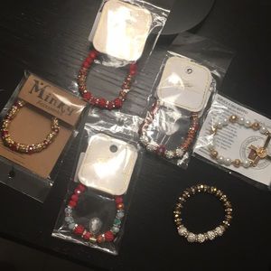 Gorgeous bead bracelets!!